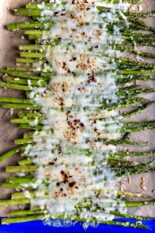 cheesy roasted asparagus 10 minutes