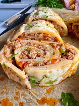 scalloped potato roll