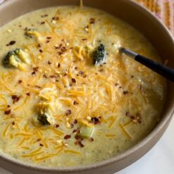 broccoli cheddar soup low carb