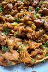 One pan chicken and cabbage