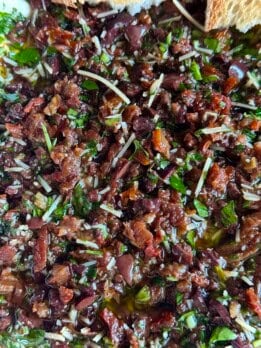 easy italian olive tapenade