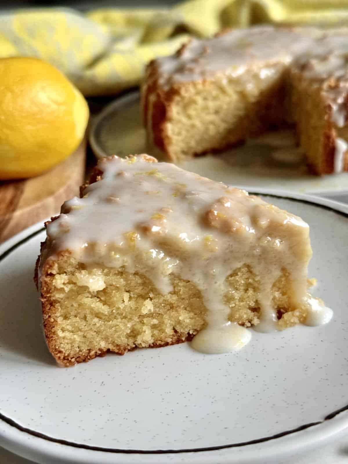 Healthier Lemon Olive Oil Cake-image