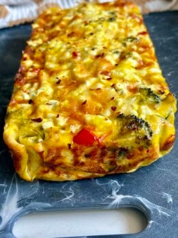 vegetable egg loaf