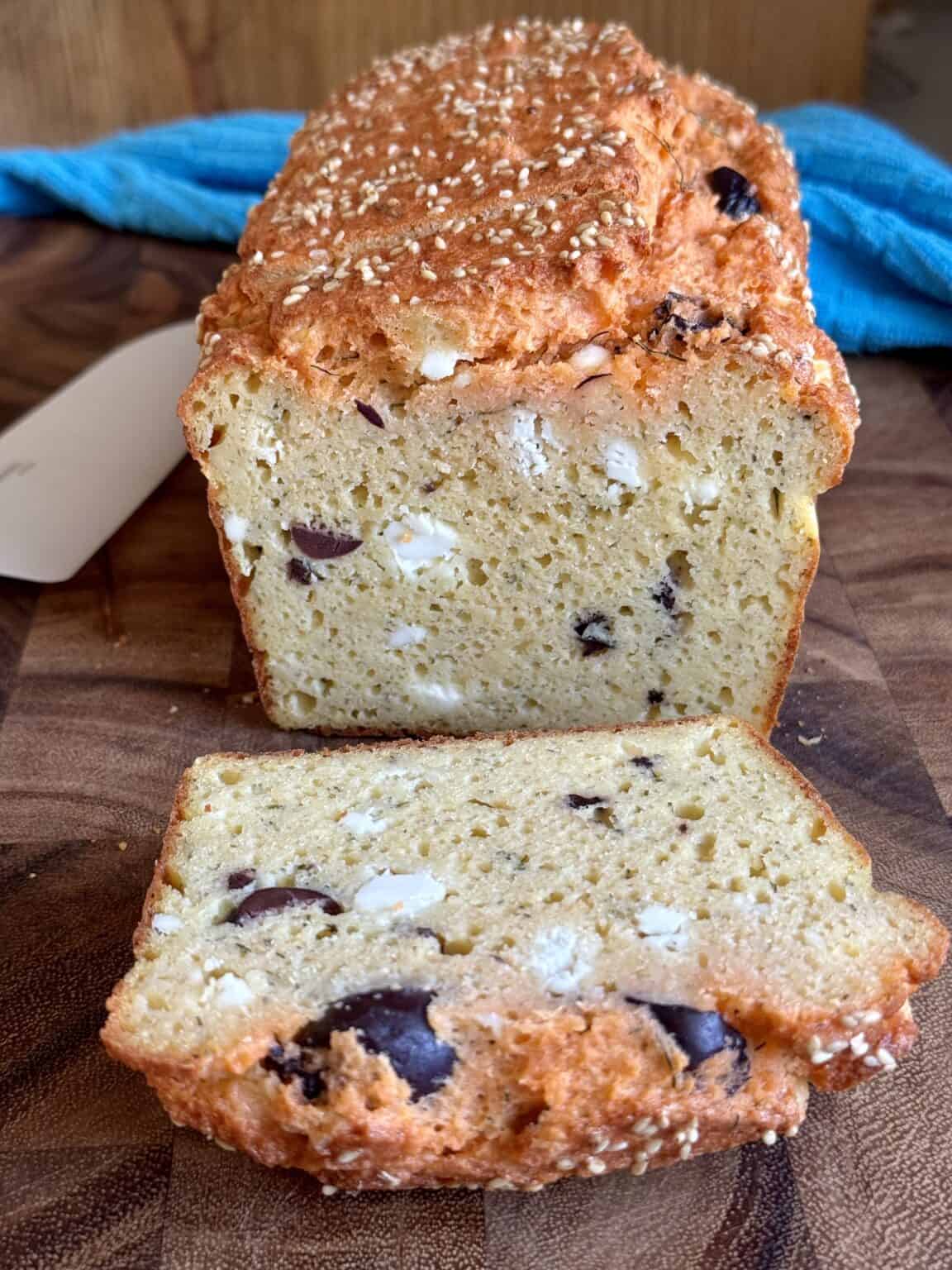 Healthy Mediterranean Lentil Bread (Gluten Free) - Hungry Happens