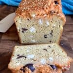 healthy mediterranean lentil bread