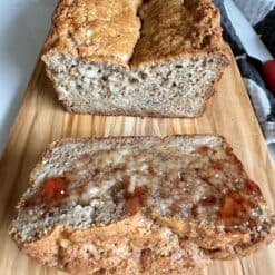healthier cottage cheese banana bread