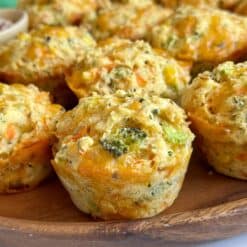 veggie cheese muffins