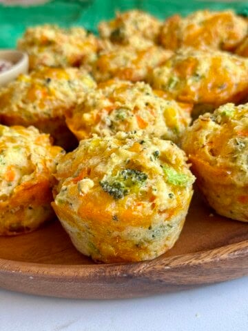 veggie cheese muffins