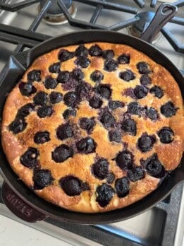 blender cherry clafoutis