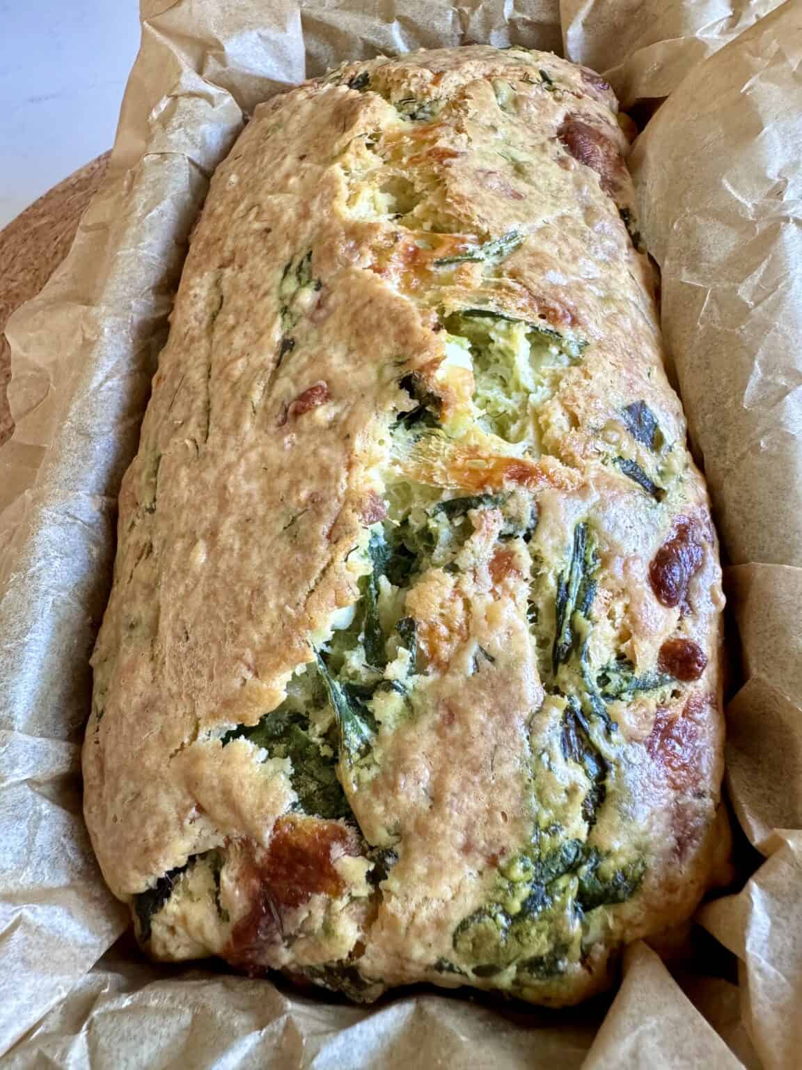 Easy Spinach And Feta Loaf - Hungry Happens