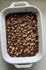 sugar free chocolate banana oat bake