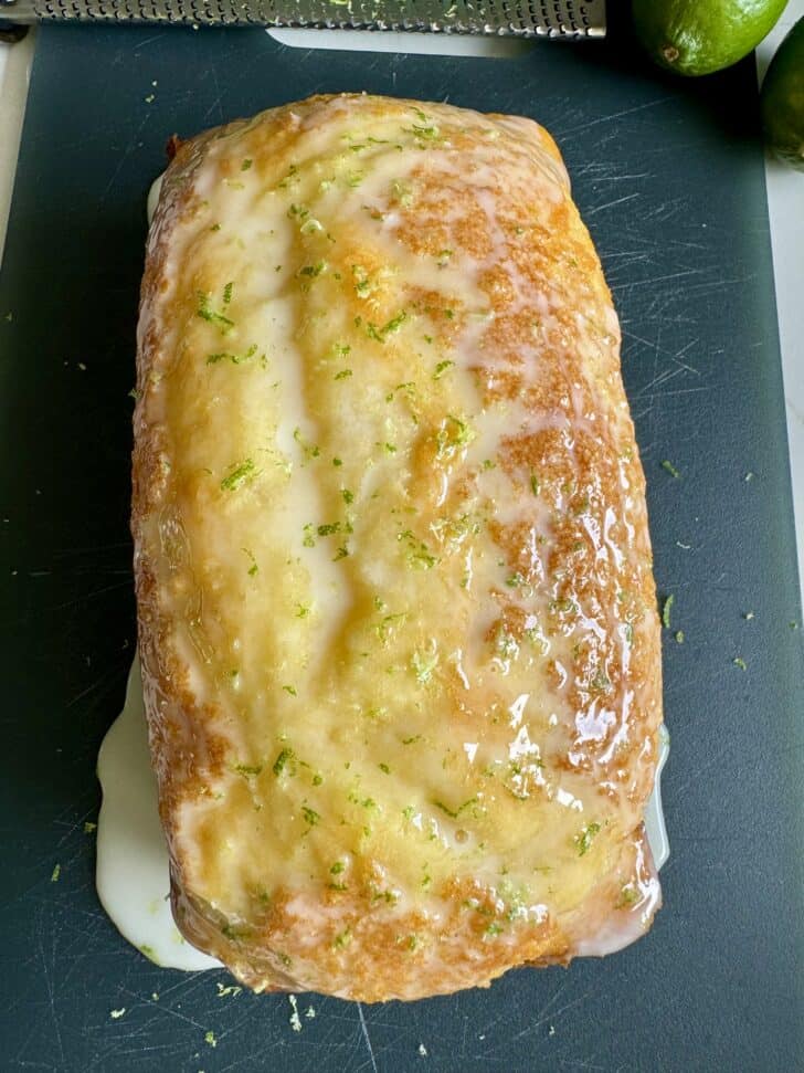 4 ingredient lime loaf