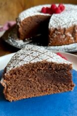 italian chocolate almond cake