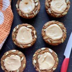 healthy Starbucks pumpkin cream cheese muffins