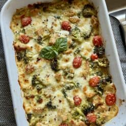 tuscan chicken broccoli bake