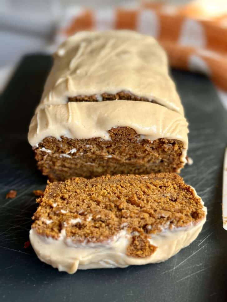 Healthier Pumpkin Banana Bread