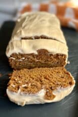 Healthier Pumpkin Banana Bread