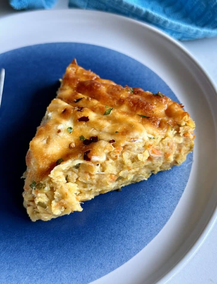 Cheesy Lentil Veggie Pie