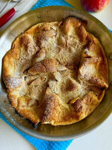 Easy Apple Cinnamon Dutch Baby - Hungry Happens