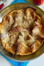 apple cinnamon dutch baby