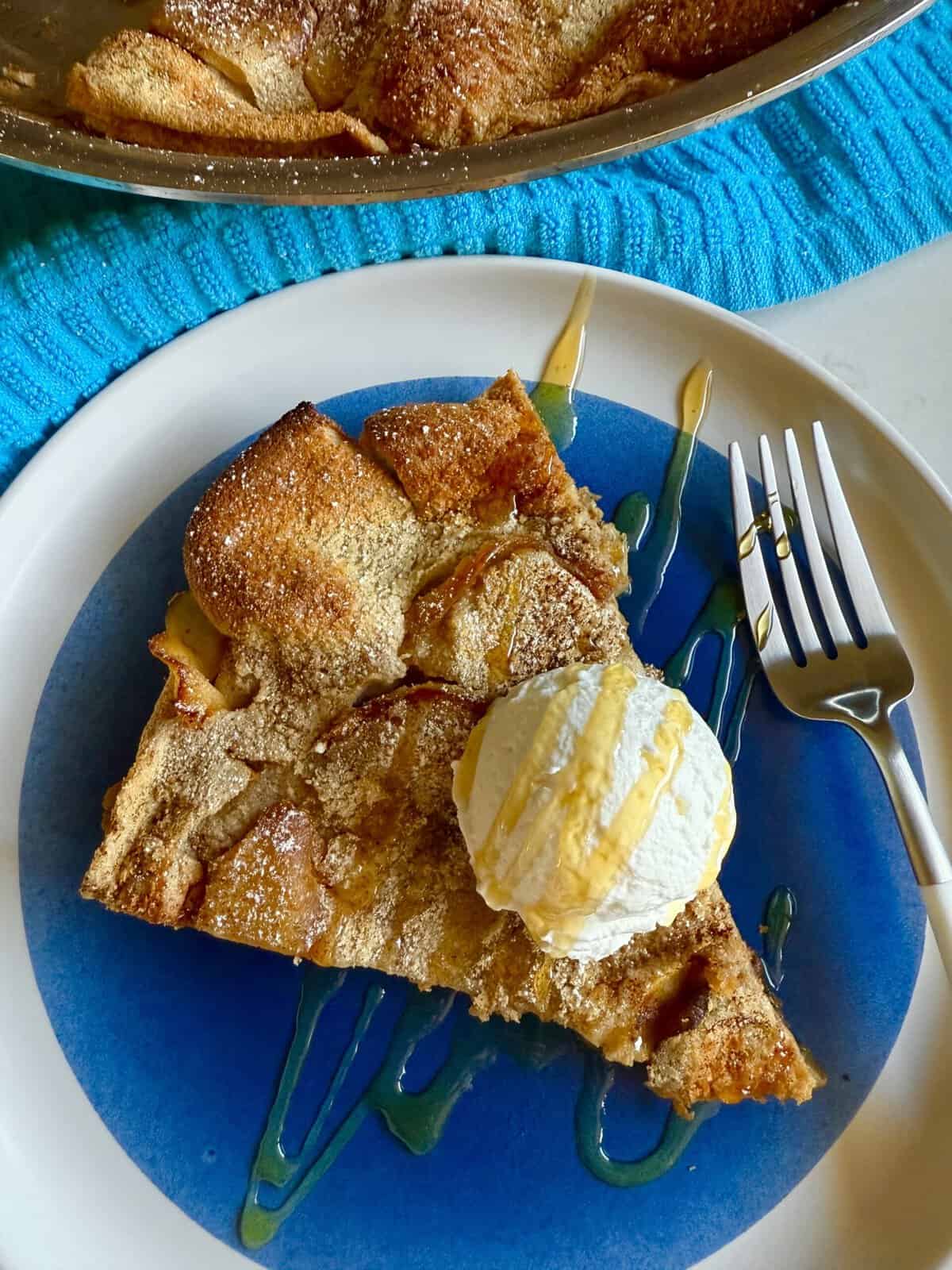 Easy Apple Cinnamon Dutch Baby - Hungry Happens