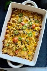 Mexican Chicken Vegetable Bake