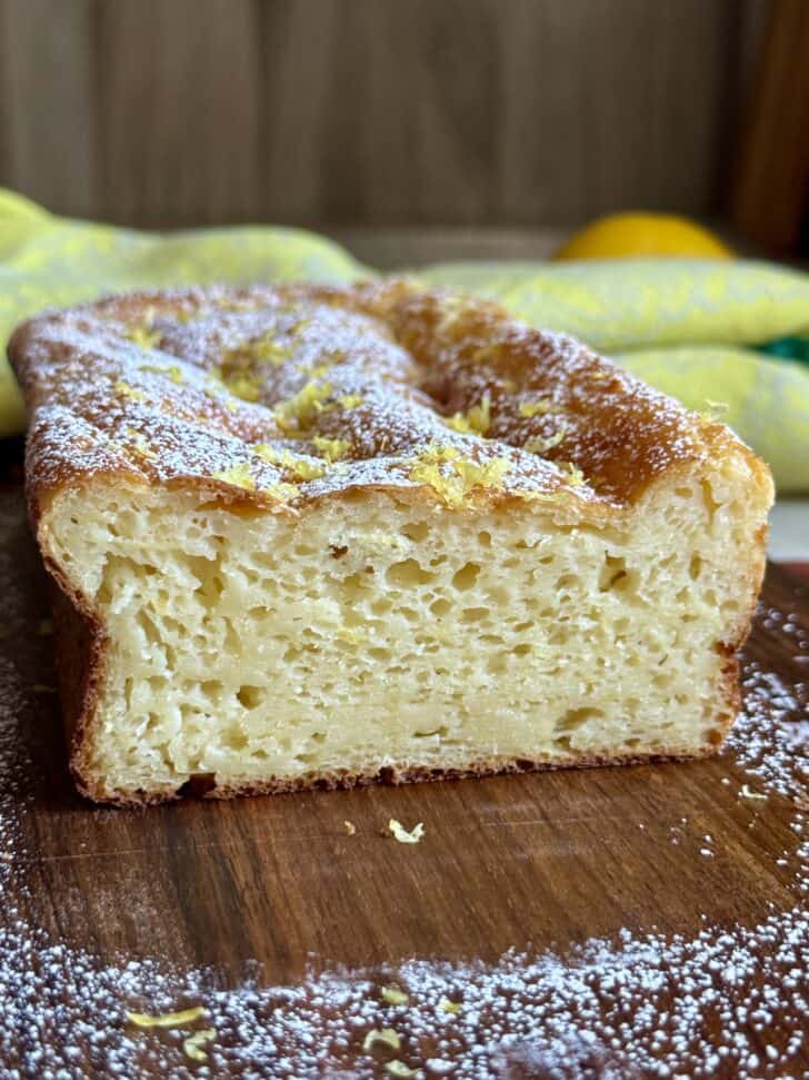 Quick Lemon Ricotta Cake