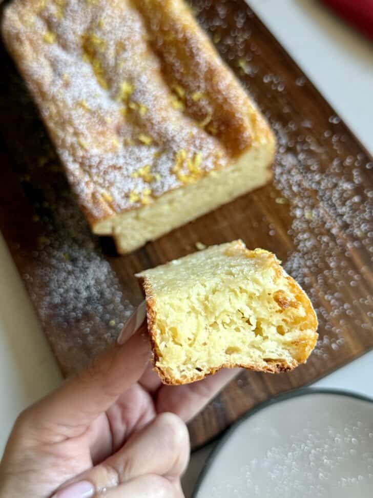 Quick Lemon Ricotta Cake