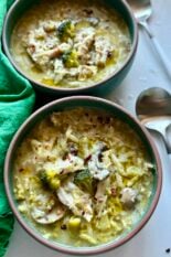 Chicken Broccoli Parmesan Soup