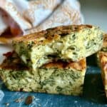 Lentil Spinach and Feta Pie