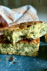 Lentil Spinach and Feta Pie