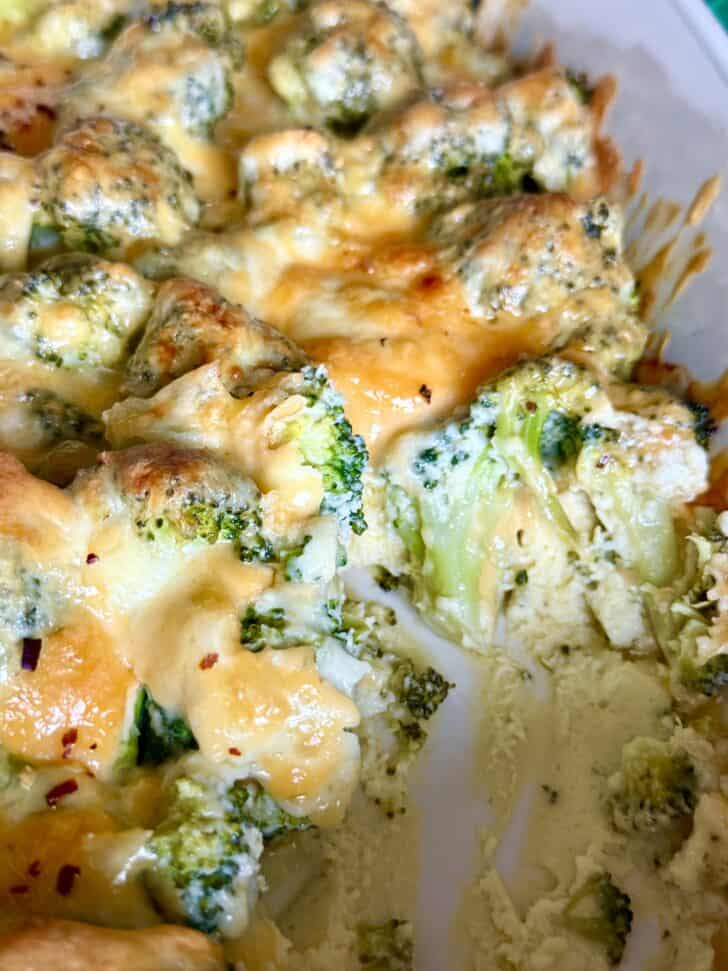 Boursin Broccoli Bake