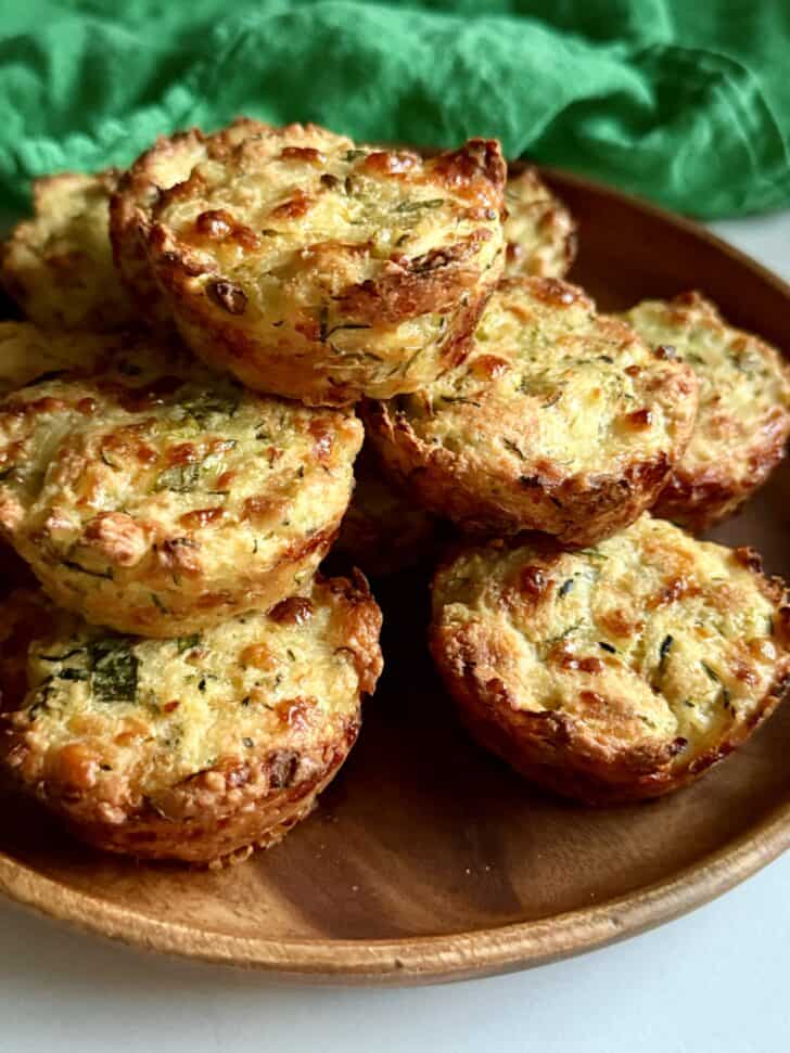 Crispy Potato Zucchini Muffins