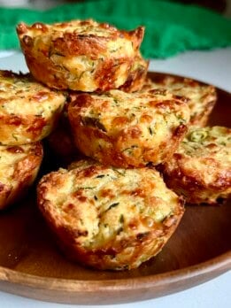 Crispy Potato Zucchini Muffins