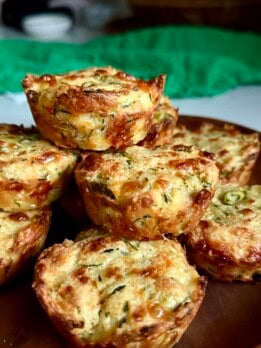 Crispy Potato Zucchini Muffins