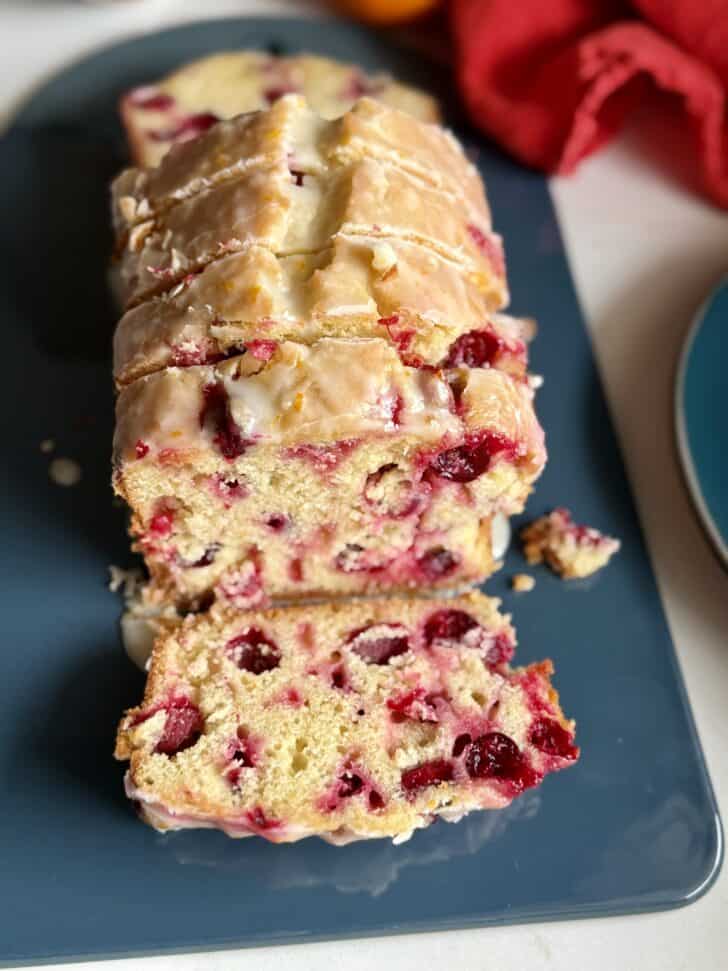 cranberry orange loaf