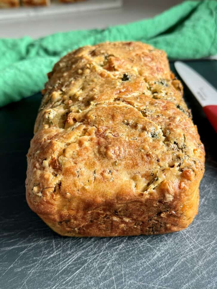 broccoli and feta loaf