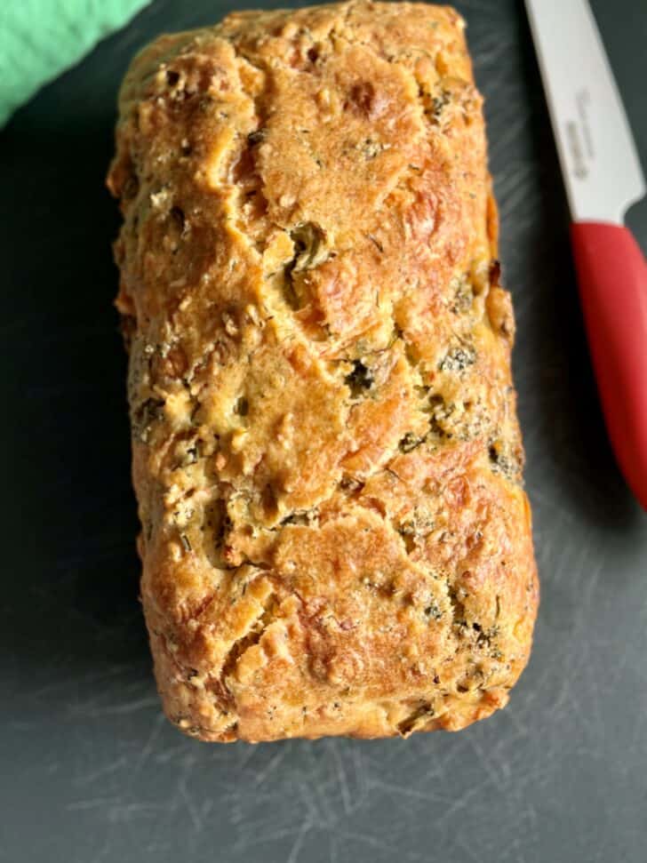 broccoli and feta loaf