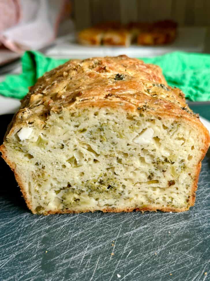 broccoli and feta loaf