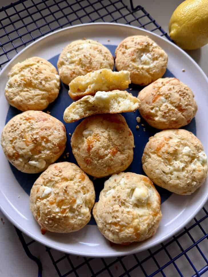 tiropita cookes greek cheese cookies