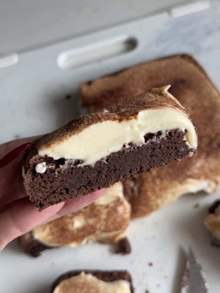 flourless tiramisu brownies