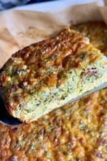 broccoli breakfast bars (low carb)