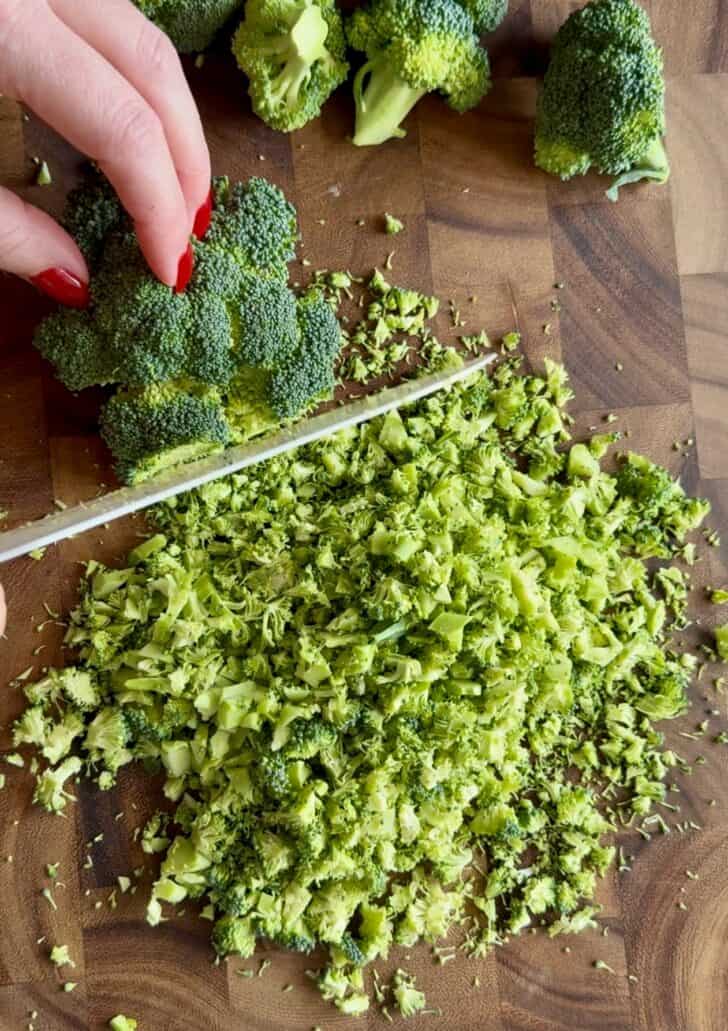 broccoli breakfast bars (low carb)