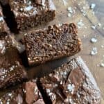 healthy zucchini brownies