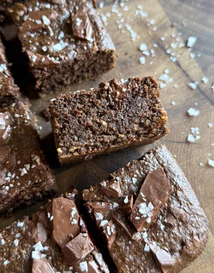 healthy zucchini brownies