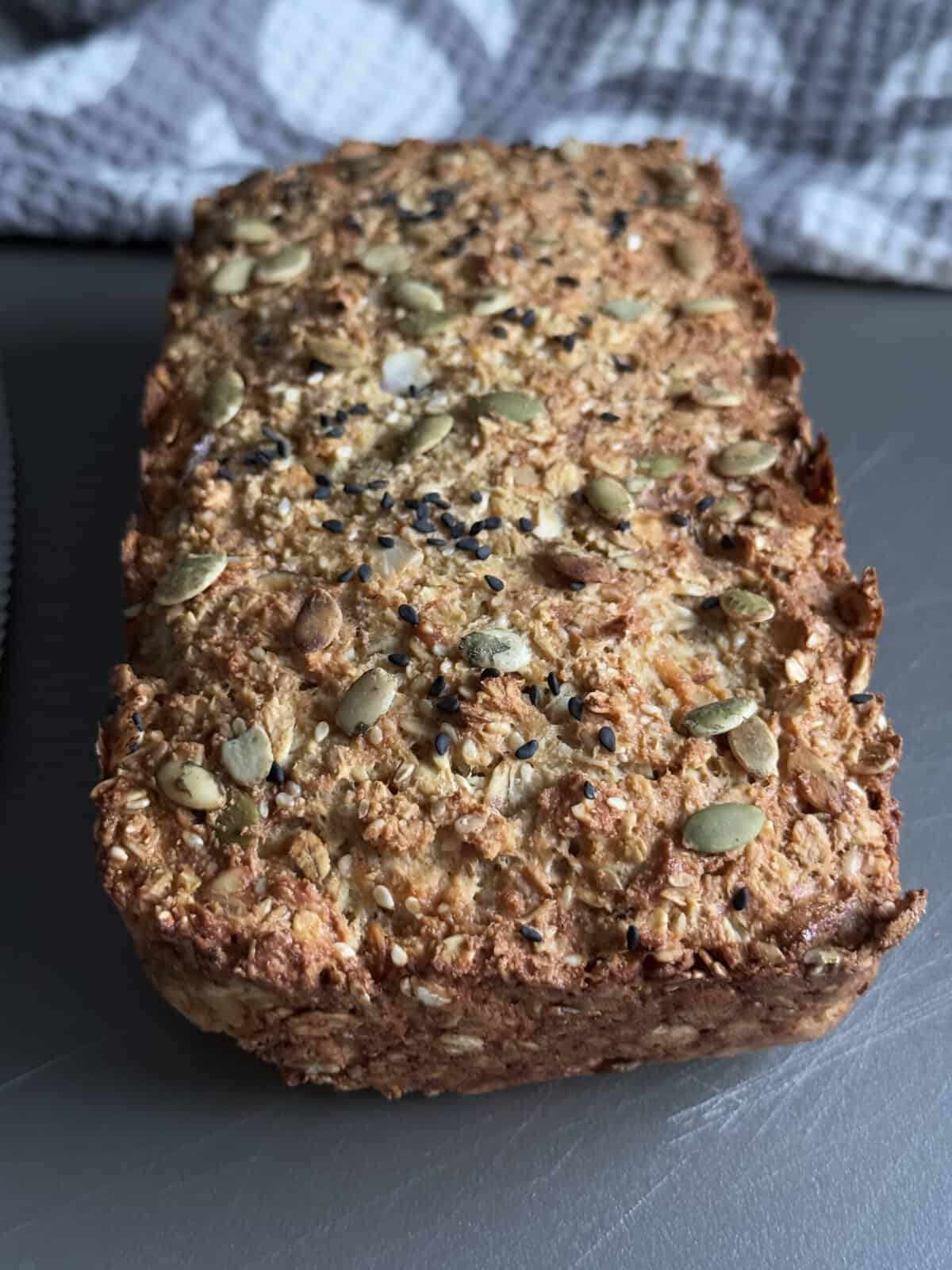 greek yogurt seed bread