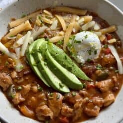 spicy chicken chili stew