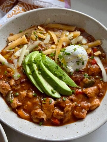 spicy chicken chili stew