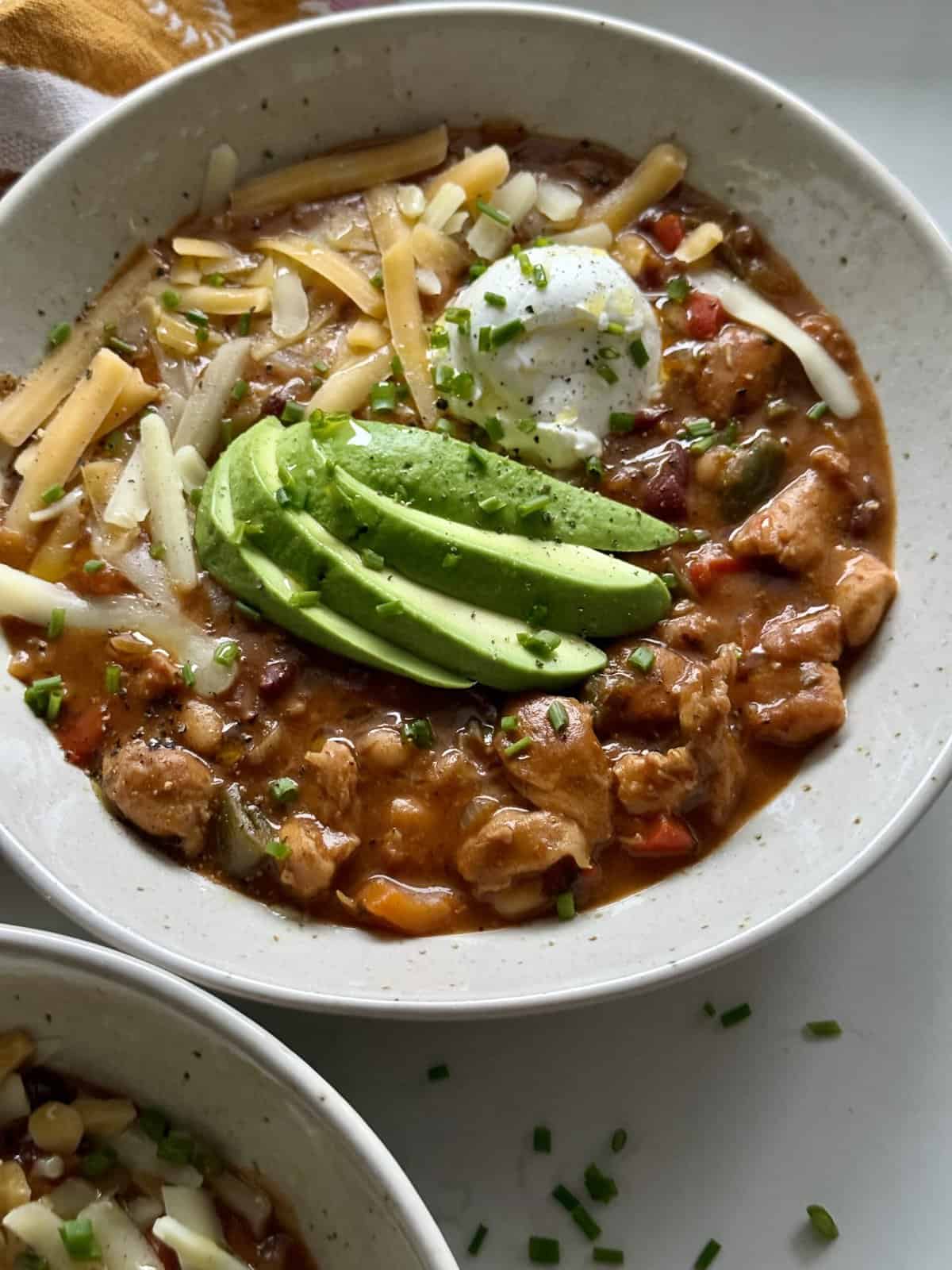 spicy chicken chili stew