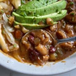 spicy chicken chili stew